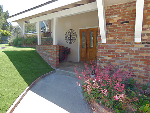Front entrance